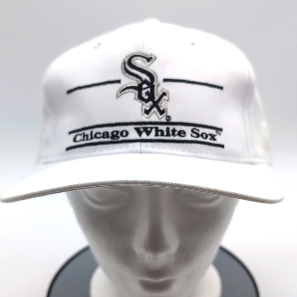 The Game| NWT Vintage MLB The Chicago White Sox White Sports Cap Snap Back